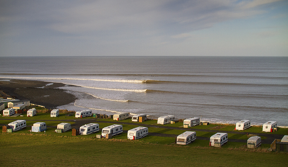 Wales is hidden behind Ireland but is home to some quality spots when the swell gets beefy. Photo: <a href=\"http://surfphoto.500px.com/home\"> Roger Sharp</a>