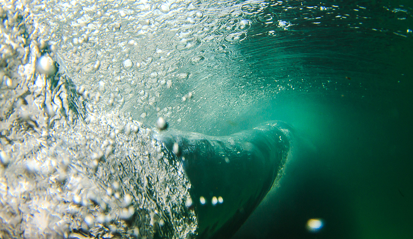 La Jolla waves are beautiful both above and below. Photo: <a href=\"http://www.surfingeye.com/\" target=_blank>Ronald Hons</a>.