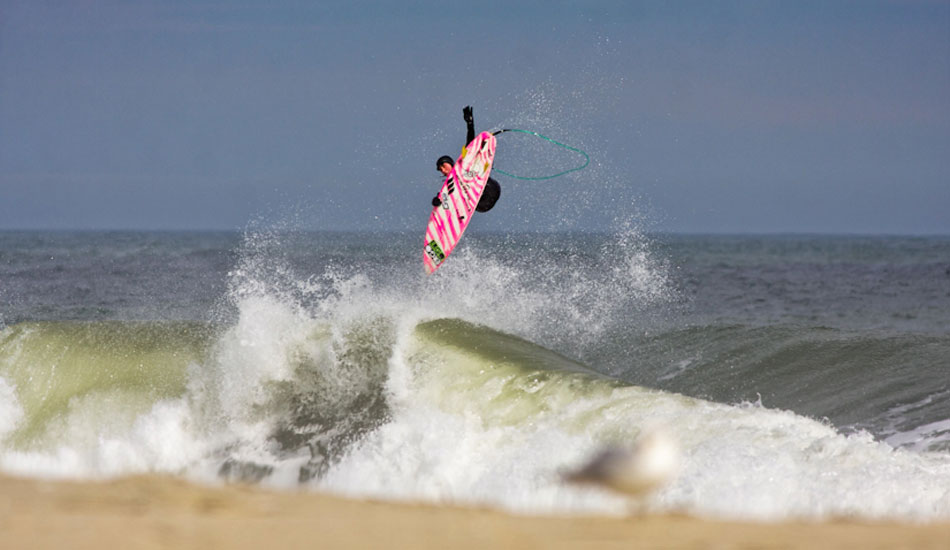 Brendan Buckley in his home town Belmar. Photo:<a href=\"http://ryanmackphoto.blogspot.com/\" target=_blank>Ryan Mack</a>.