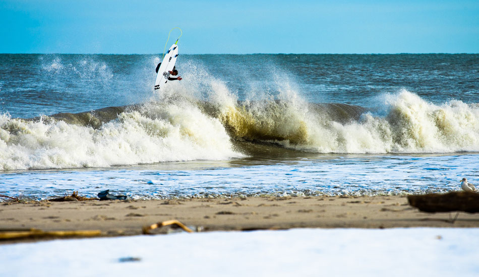 Sam Hammer. Snow storm after Hurricane Sandy. Photo: <a href=\"http://instagram.com/ryanmackphoto\">Ryan Mack</a>