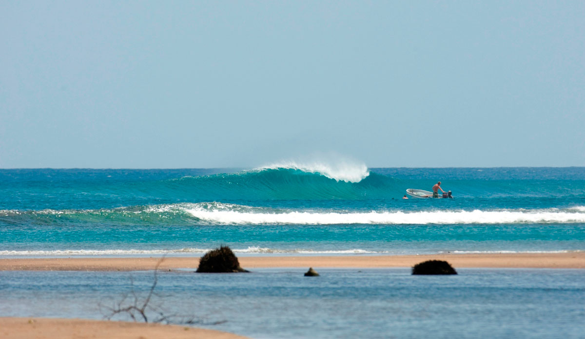 Hey look! Another perfect, empty wave! Photo: <a href=\"http://www.waterwaystravel.com/\"> Waterways</a>