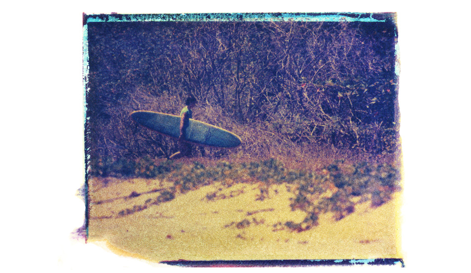 Through the Brush. I like this image because it just shows how we get to the beach. Tripping over rocks, down hills, through trees, across train track and on subways. Image: <a href=\"http://shehitpausestudios.com/\" target=\"_blank\">Schwartz</a>