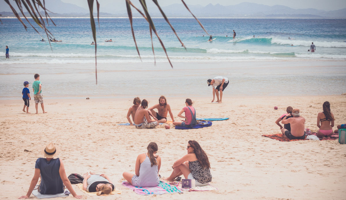 Sunday at the Pass, Byron Bay. Photo: <a href=\"http://thomaslodin.tumblr.com/\">Thomas Lodin</a>