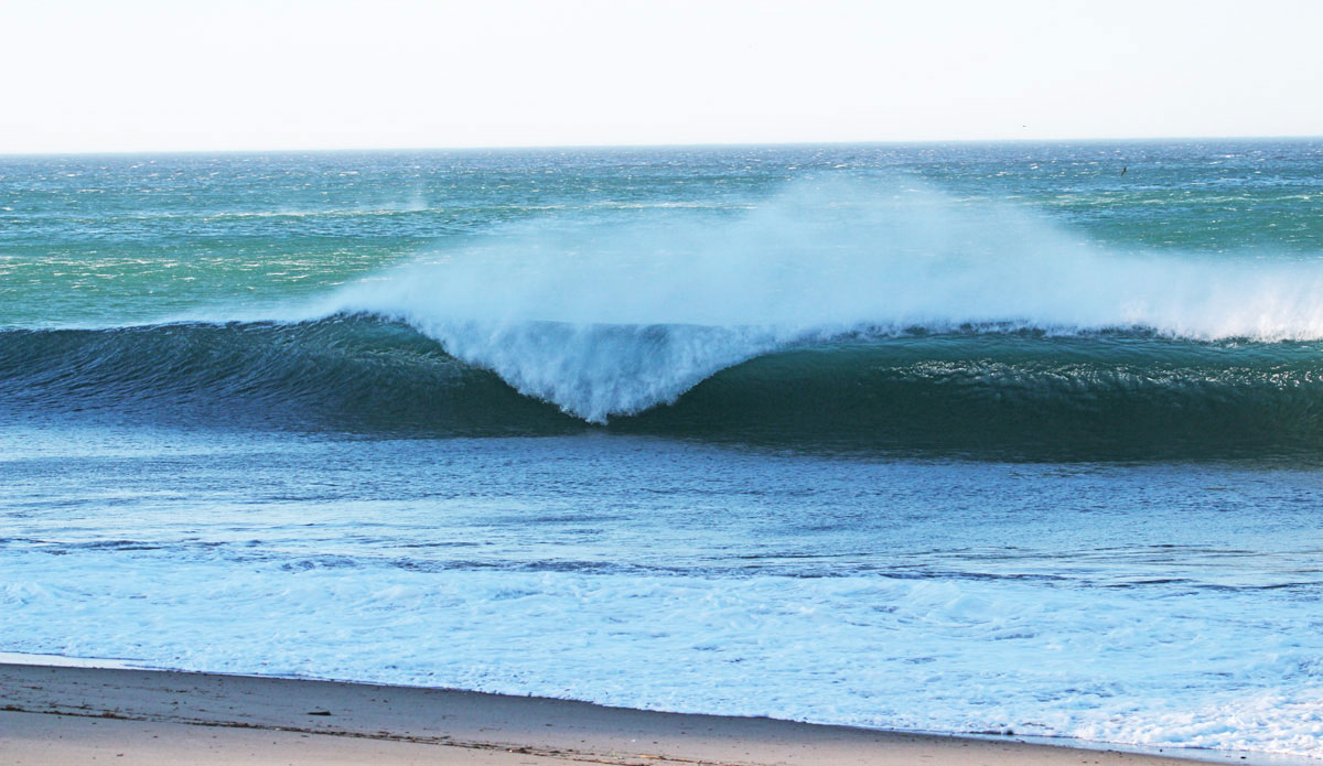 Early morning and the sun creeping around the corner on this perfect little A-frame. Photo: Shayla Chippendale