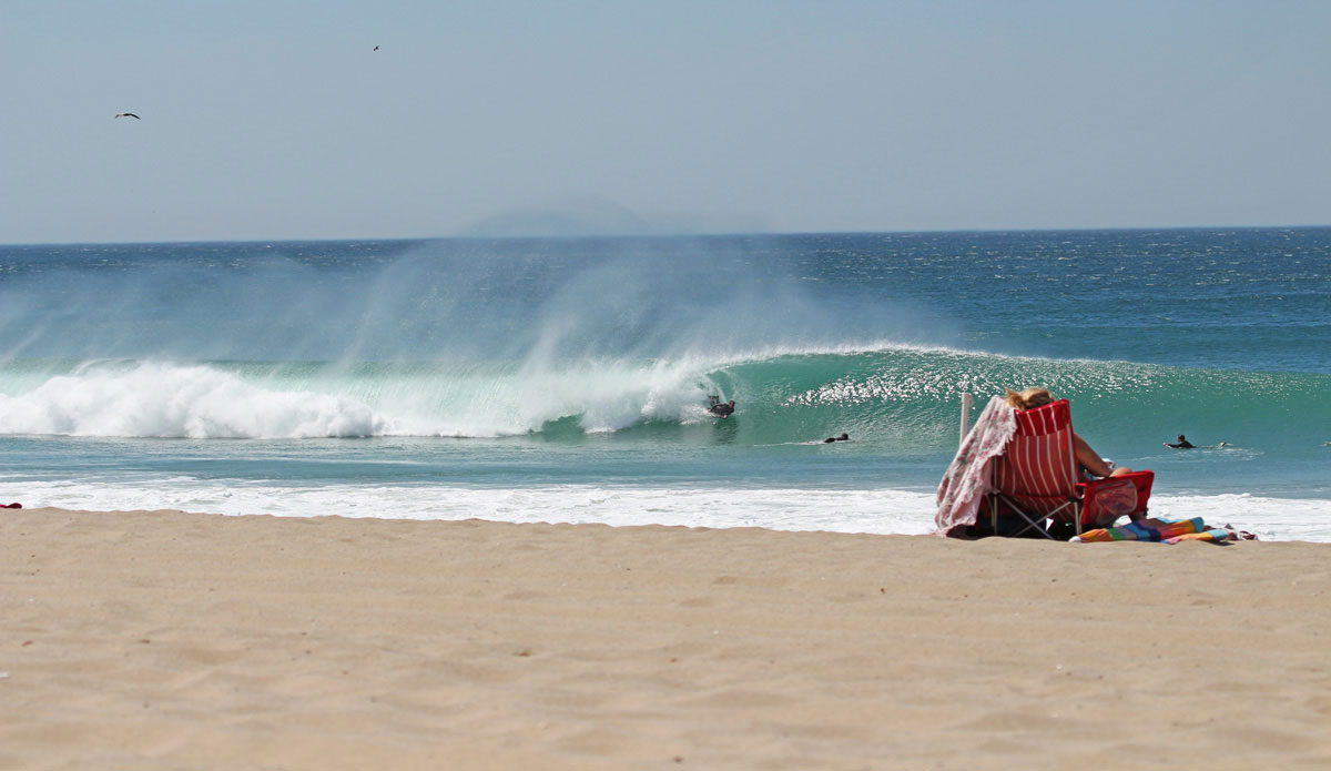 The body boarders were stoked on their long rides. Photo: Shayla Chippendale