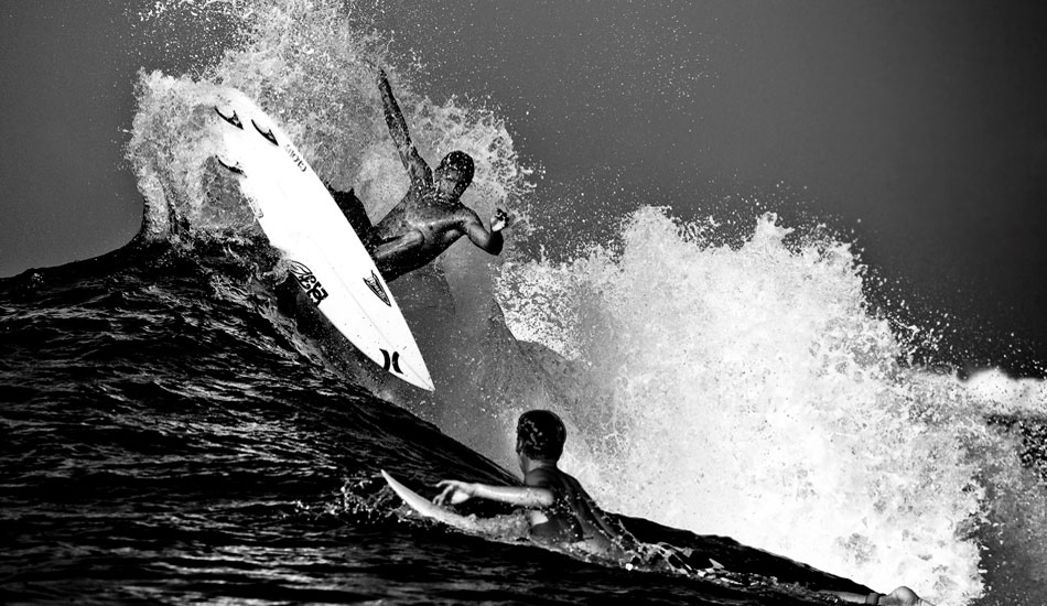 Dillon again in the Mentawai Islands.  We got skunked out there but the moodyness in the weather is what made for some interesting shots. Photo: <a href=\"http://www.jefffarsaiphotography.com/\">Jeff Farsai</a>