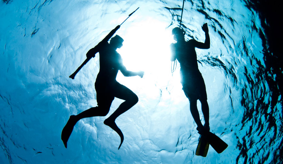 Shortly after landing on the Big Island for my first time we were in the water looking for dinner.  One of the best trips of my life, thanks to Scott D. Photo: <a href=\"http://www.jefffarsaiphotography.com/\">Jeff Farsai</a>