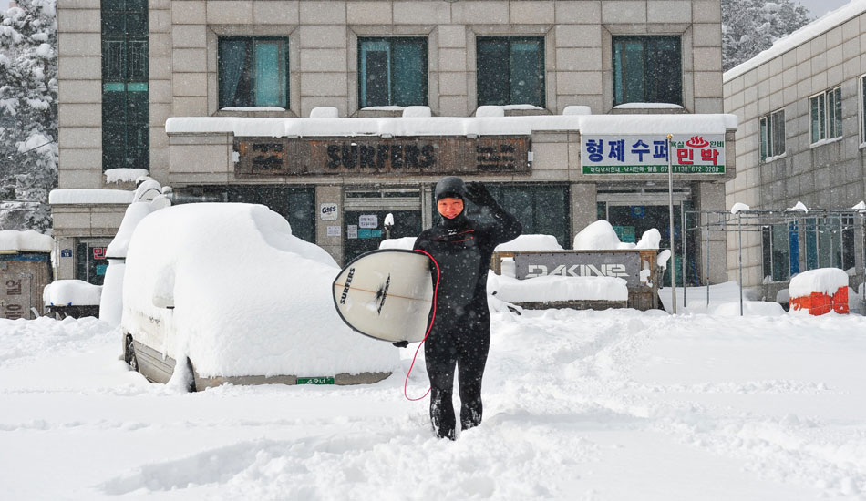 South Korea has caught the surf bug badly. 38th Parallel Beach has fast become a hub for Seoul’s young jet-setting surfer class.  Photo: <a href=\"http://www.shannonaston.com/\" target=_blank>Shannon Aston</a>.