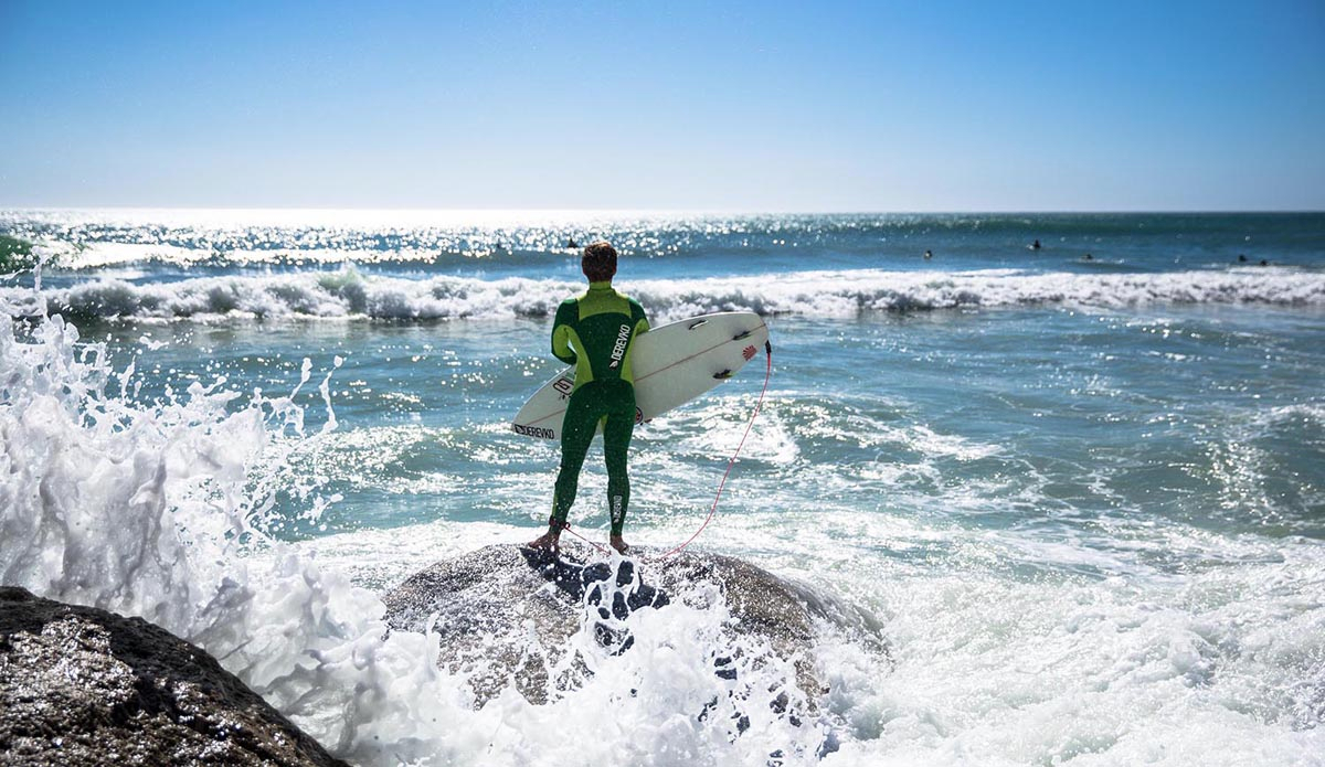 Granite boulders litter the Cape Peninsula and make for some curious setups . It\'s not quite perfect, but not quite bad either. Photo: <a href=\"https://instagram.com/alanvangysen\">Alan van Gysen</a>