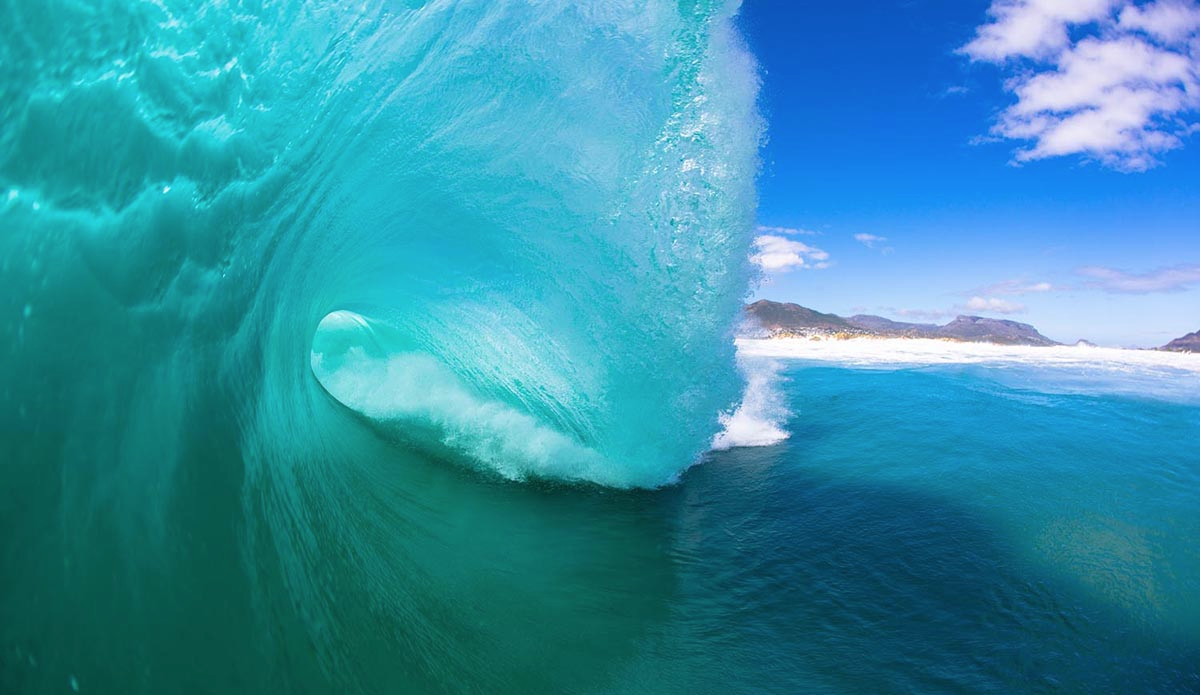 The Puerto Escondido of Cape Town during the cooking summer months. But don’t be fooled by the heat on the beach, as this is when frigid upwelling occurs after strong offshores blow, sending the mercury way down and forcing out the rubber. Photo: <a href=\"https://instagram.com/alanvangysen\">Alan van Gysen</a>