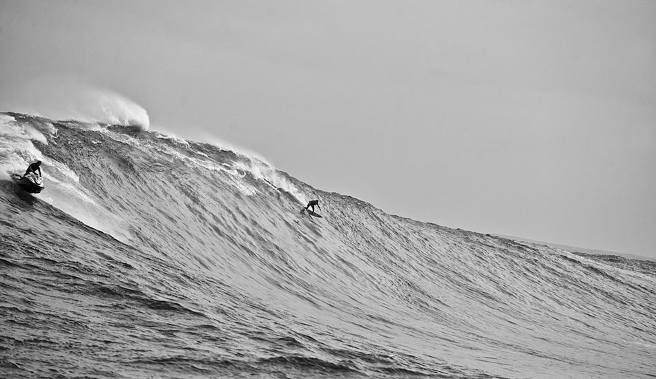 Jaws: Located Maui\'s northern shore, Jaws, or Peahi isn\'t your run of the mill big wave spot. Those big swells that bang into Jaws and turn into man-ridden monsters end in a 300-foot cliff that\'s waiting to churn you up. Photo: Photo: <a href=\"http://www.timmckennaphoto.com/\" target=_blank>Tim McKenna</a>.