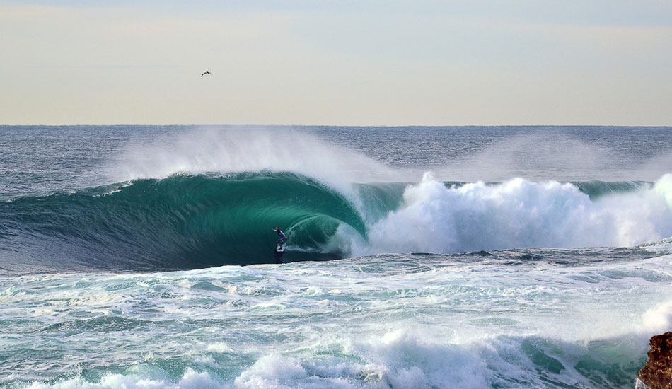 Cape Fear, a.k.a. Ours:  Twenty miles south of Sydney sits a shallow, heavy slab that breaks just feet in front of barnacle-encrusted cliff. Pound for pound, it\'s one of the heaviest waves in the world, and not for the faint of heart. And you know what might be scarier than the wave? The locals. The infamous Bra Boys call this their home break, so when they\'re out, you shouldn\'t be.
Photo: <a href= \"http://www.jasoncorrotophoto.com/\">Jason Corroto</a>