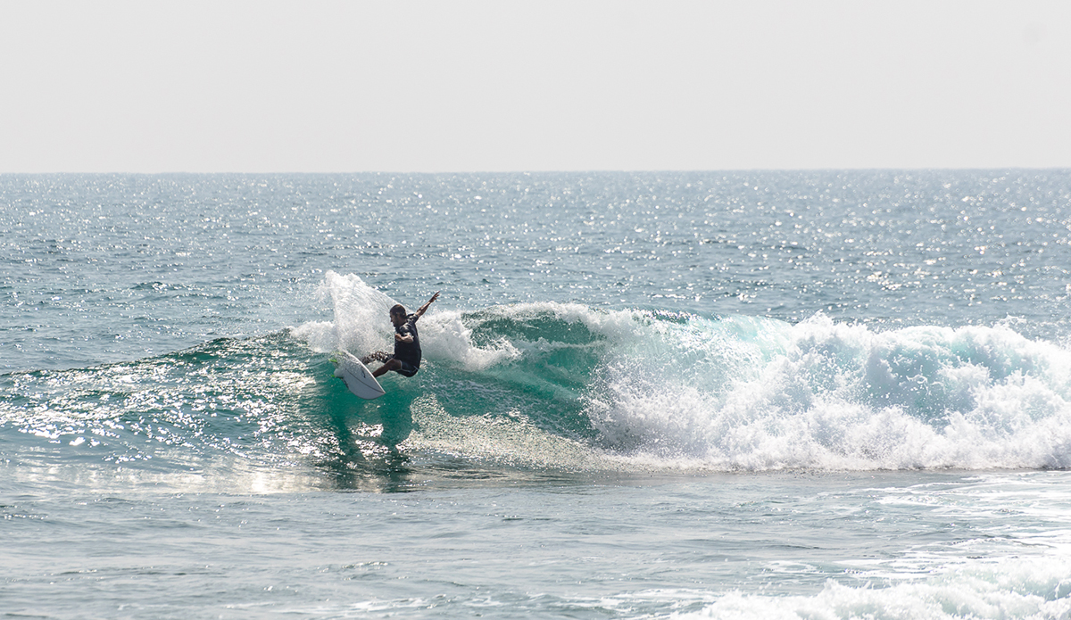 Mid-day carves. Photo: Charles Audet