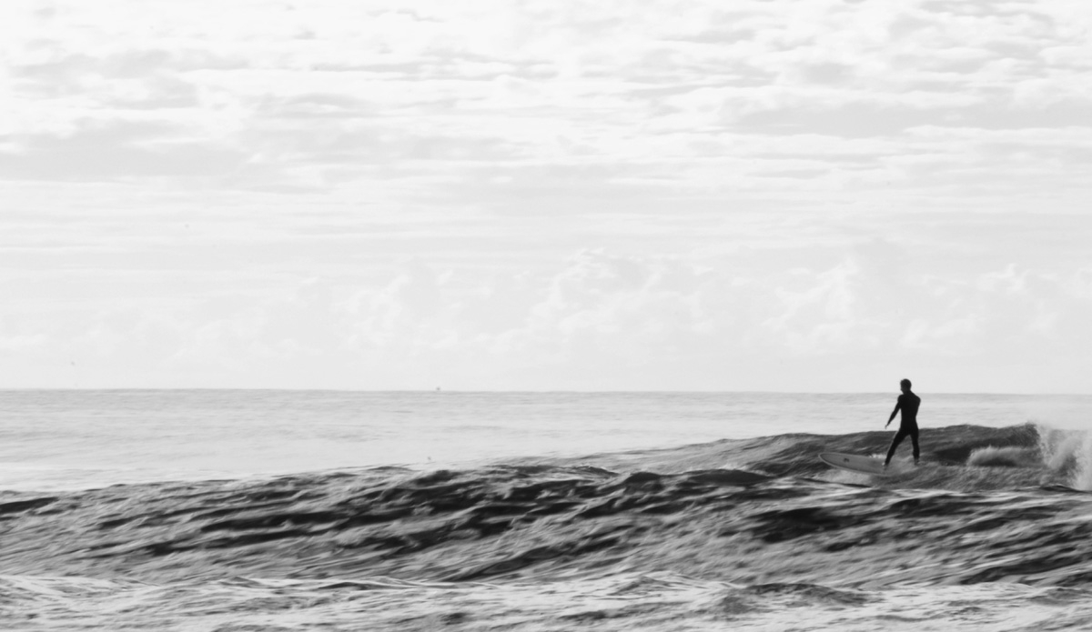 Silk. A local surfer enjoys a long ride during a crisp, offshore session earlier this year. Photo: <a href=\"http://rickycavarra.com\">Ricky Cavarra</a>