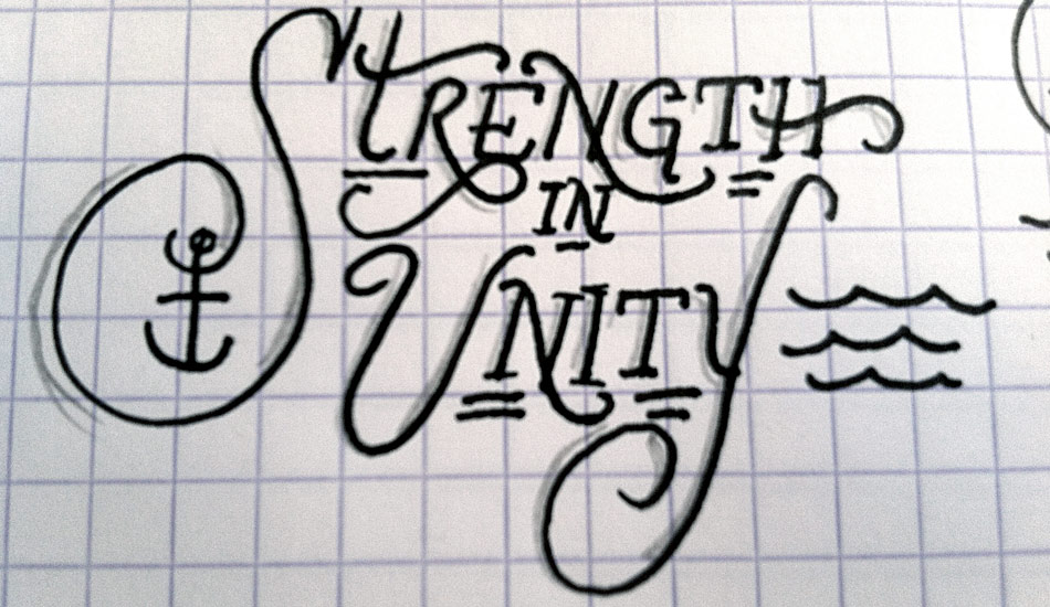 Unity is strength b/n Stock Illustration | Adobe Stock