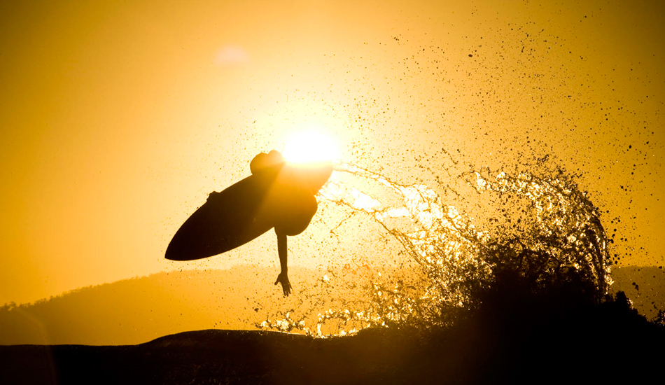 Mikey Brennan, Clifton Beach flair. Photo: <a href=\"http://www.stugibson.net\">Stuart Gibson</a>