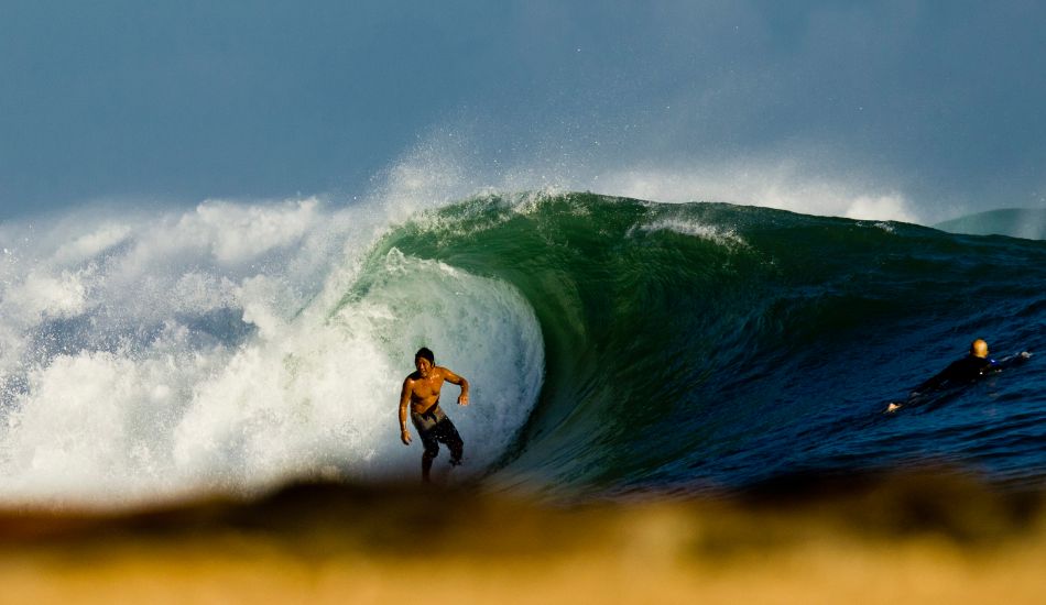 Bowls barrel. Photo: Phil LeRoy