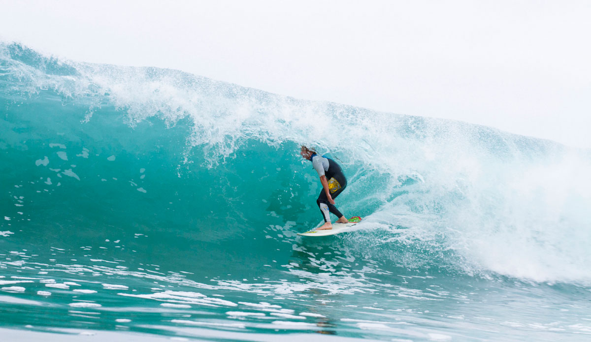 Cheyne Magnusson. Barreled. Photo: <a>Kevin Jansen</a>