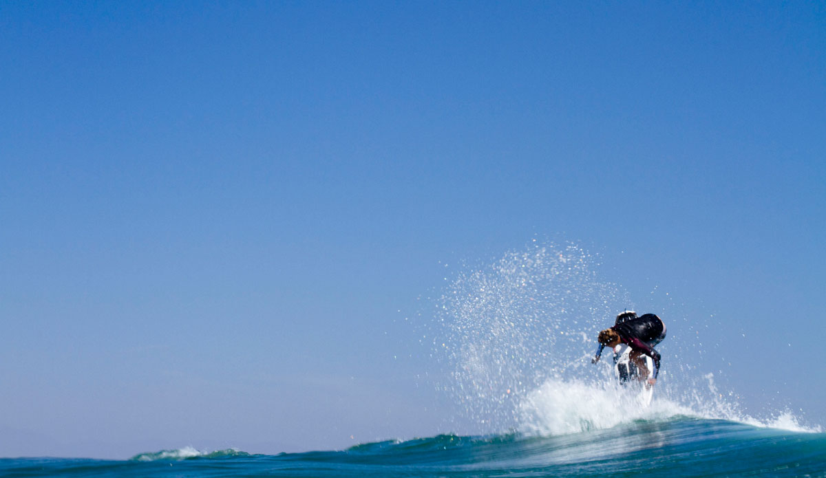 Matt Pagan. Tail high air reverse. South Bay, CA. Photo: <a>Kevin Jansen</a>