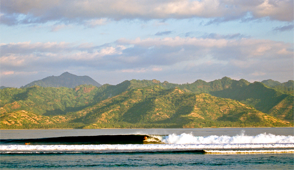 Indonesia. Emiliano Cataldi on a screamer in the Gili Islands of Lombok. We could easily do this entire feature on waves in Indonesia alone, such is the quantity and quality of waves available throughout the 17 000 islands of the archipelago. This reef is both tide and swell sensitive, only breaking like this two or three times a season on the biggest of Indian Ocean swells and a strong incoming tide. Image: <a href=\"www.tropicalpix.com\" target=\"_blank\">Callahan</a>/<a href=\"http://www.facebook.com/pages/SurfEXPLORE/153813754645965\" target=\"_blank\">surfEXPLORE</a>