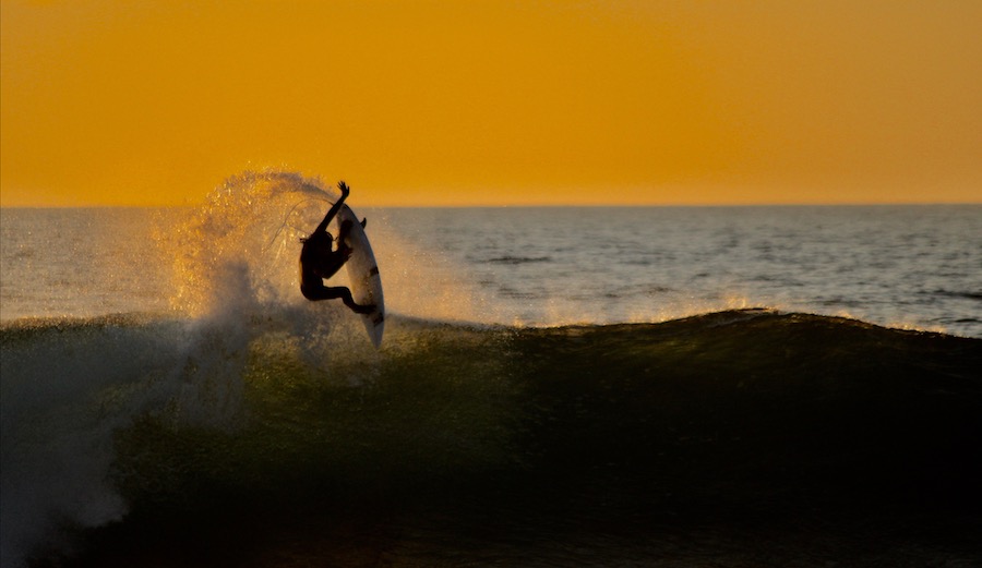 Craig Anderson (pictured), Dane Reynolds and Brendon Gibbens spent a few weeks feasting around Portugal this winter. They were not disappointed. Pedra Branca, Portugal. 2/17/17. Photographer: LineUp Photography 