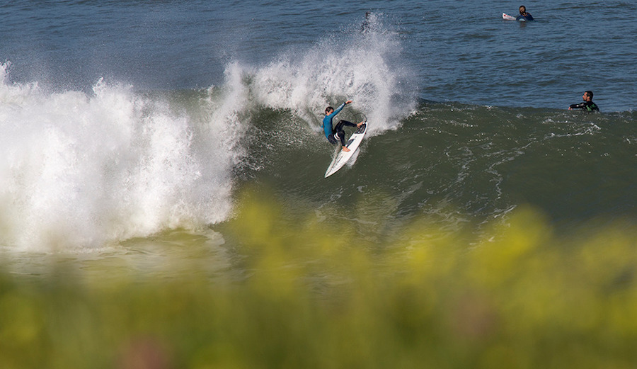 Great style, great composition. Photographer Luis Rodrigues knows exactly where to sit to get the best shots. Crazy Left, Portugal. 3/9/17