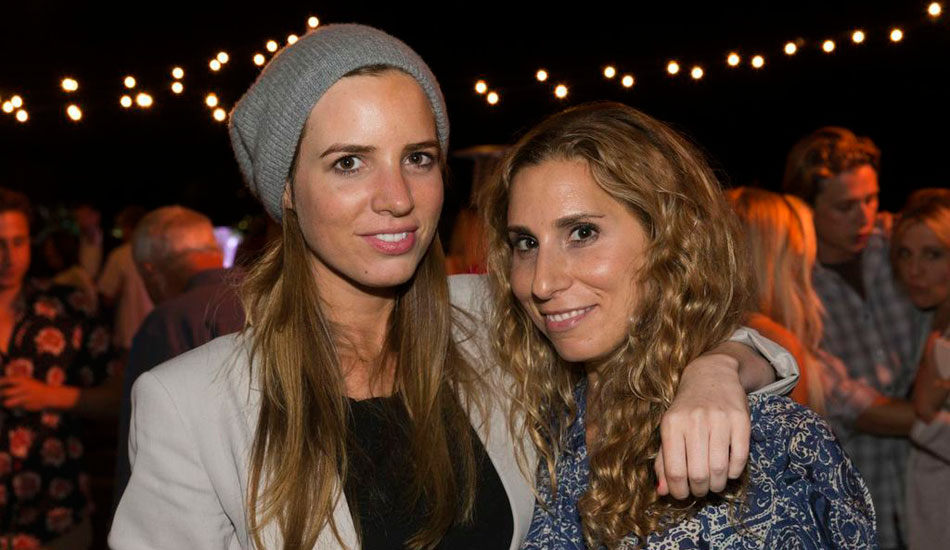 Laura Rubin and friend enjoyed a great party. Photo: LLR