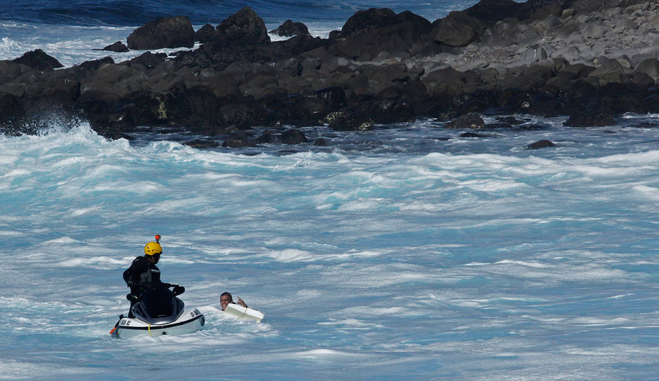 Hats off to the reduce guys. They saved quite a few out there that day. Photo: Claudia Boily