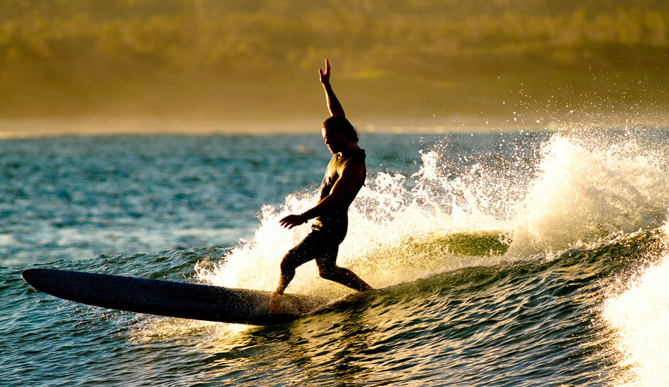  Log riding in good quality light is one of my favourite things to shoot...and this guy Brett Caller is one of my favourite targets. Photo: <a href=\"http://www.stsurfimages.com/\">Tom Woods</a>