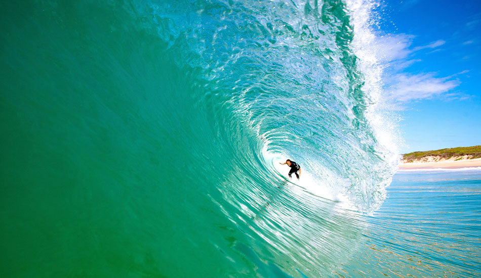  Autumn time at home is my favourite time of year. Tunnel time! Photo: <a href=\"http://www.stsurfimages.com/\">Tom Woods</a>