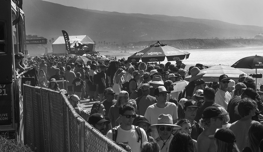 The crowd came out to see the WSL\'s new format.