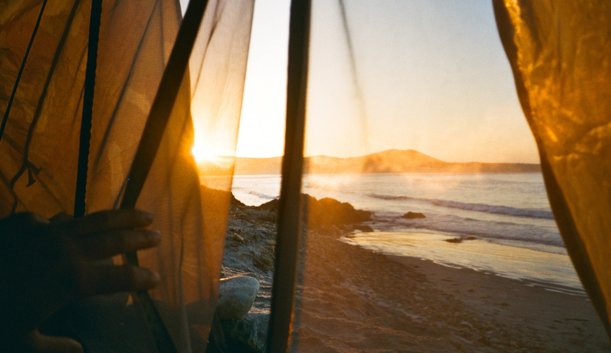 Waking up in Central Baja. 2013. Photo: <a href=\"http://trevorgordonarts.com\">TrevorGordonArts.com</a>