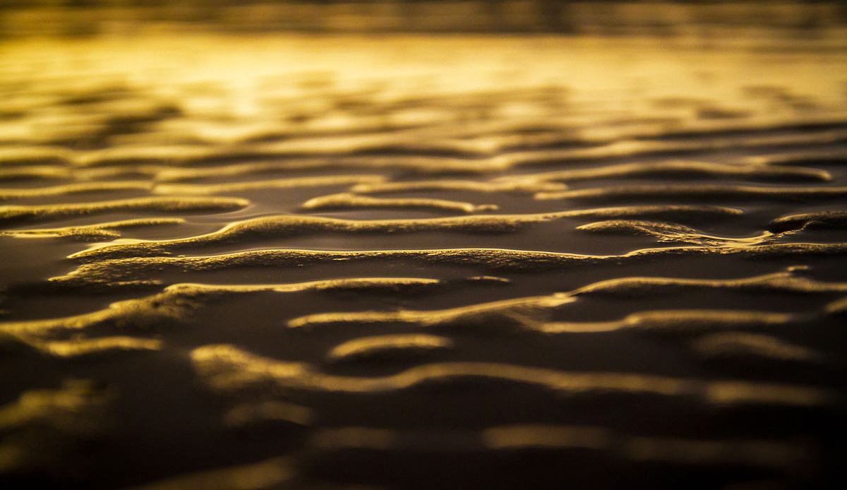 Golden hour surfs. Photo by: Tyerell Jordaan