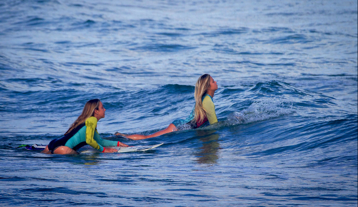 The hot summer days force you to spend more time cooling off in the ocean. Photo by: Tyerell Jordaan