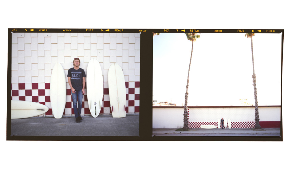 Matt Grote and his hand-shaped quiver of reject blanks, each one with a bit of magic brought to life by his keen eye and curious mind. Photo: <a href=\"http://www.dylangordon.com/\" target=_blank>Dylan Gordon</a>