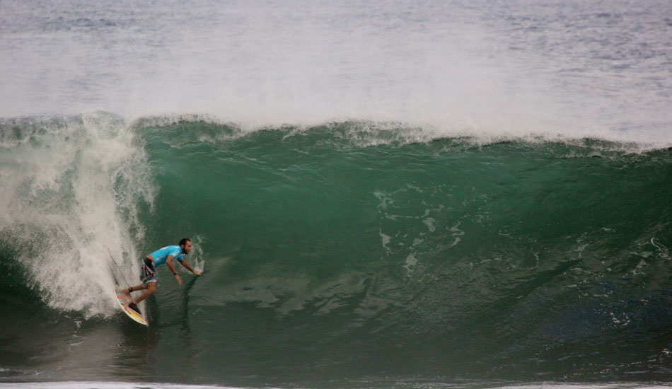 Mickey Bruneau looking for the entrance. Photo: Phil LeRoy