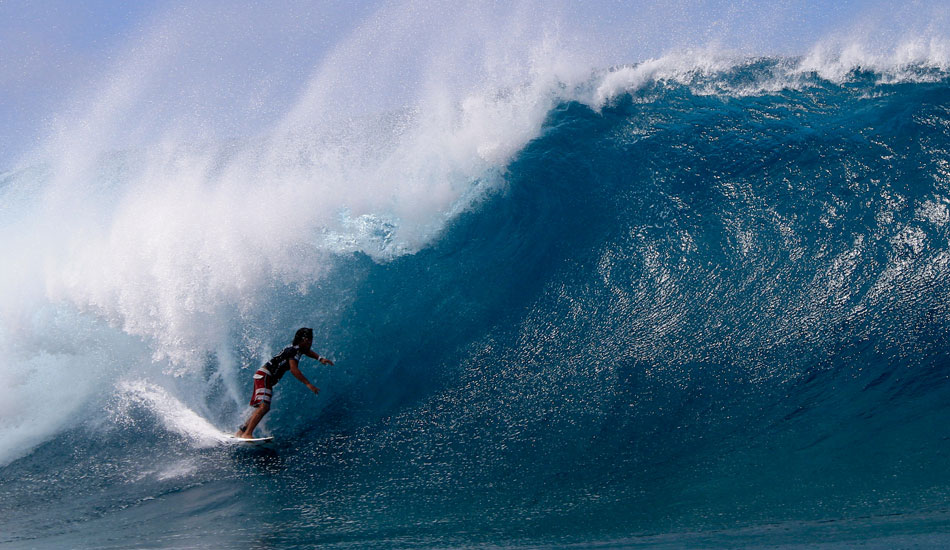 Kaito Ohashi on a bomb that easily measured double overhead. Photo: Bielmann