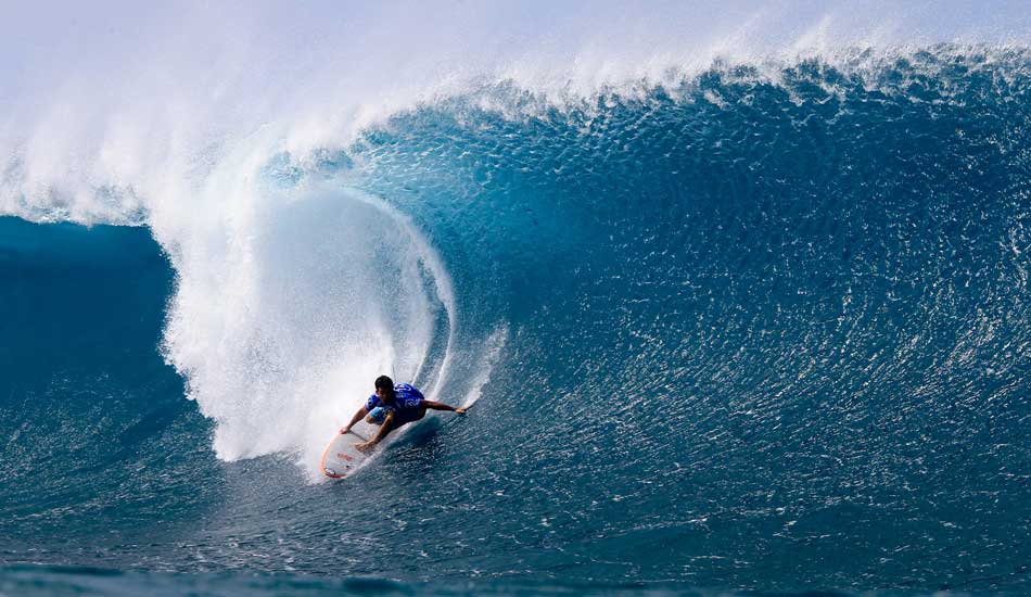 Local boy, Mason Ho, knows the way, advancing all the way to the finals. Photo: Bielmann