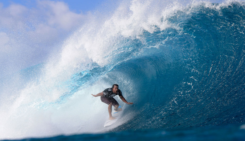 Mitch Coleborn, planning his exit. Photo: Bielmann