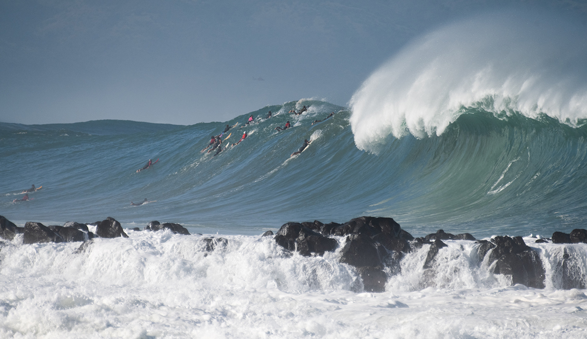 A Photographer Followed a Massive Swell from Waimea Bay to Ocean