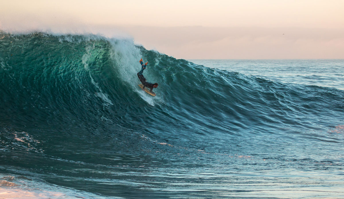 Jared Brown, down the face. Photo: <a href=\"http://instagram.com/jeff_davis\">Jeff Davis</a>