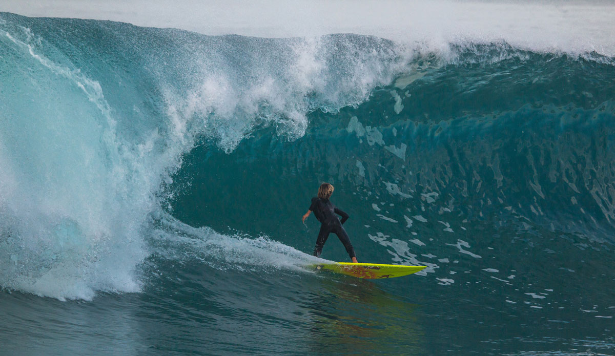 Sage Burke charged it all morning. Photo: <a href=\"http://instagram.com/jeff_davis\">Jeff Davis</a>