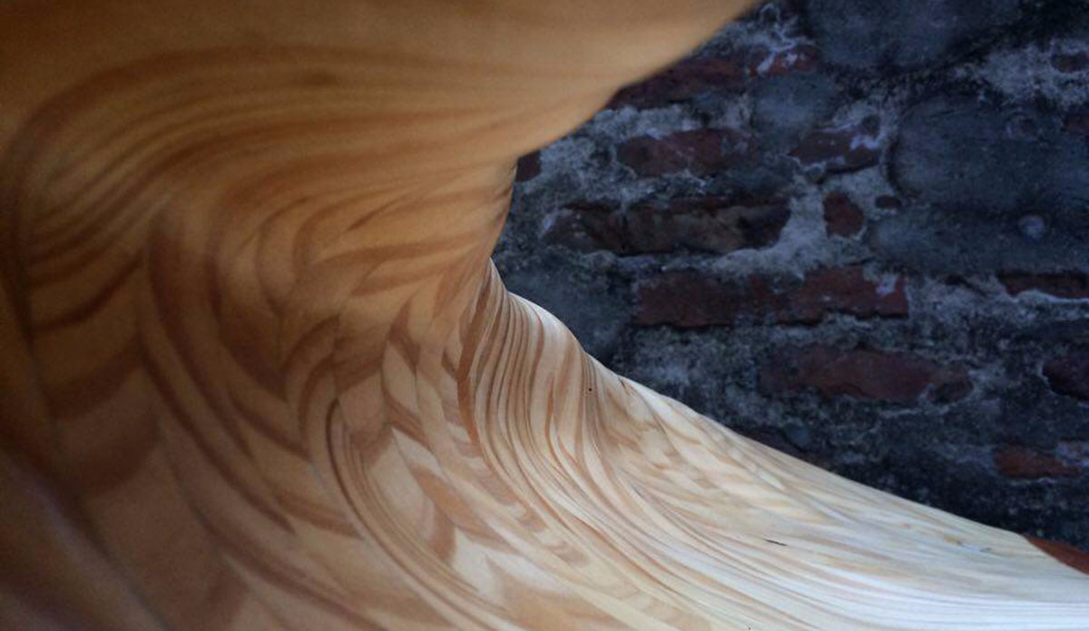 Looking out of a Teahupoo tube. Art: <a href=\"https://www.instagram.com/gaston_bilo/\"> Gaston Bilobrowska</a>