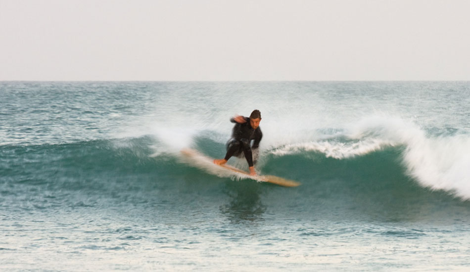 Dean, showing the functionality of his craftsmanship in Mexico. Photo: Zak Bush