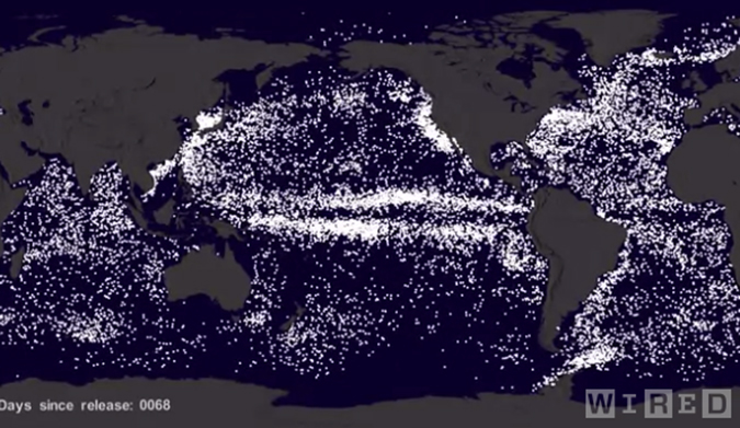 NASA Video Shows How Ocean Currents Create Garbage Patches | The Inertia