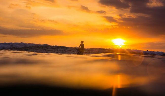 ©Lapoint Surf Camps enjoying the dreamy Canggu sunset in Bali