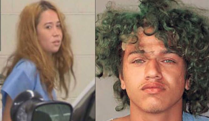 Stephen Brown, 23, and his girlfriend, Hailey Dandurand, 20, were charged Saturday evening with second-degree murder. Photos: HPD/Star Advertiser