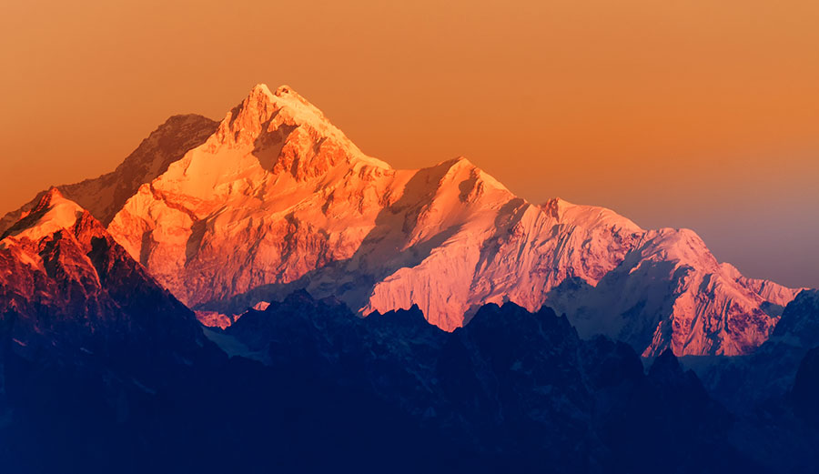 Himalayan ice cap