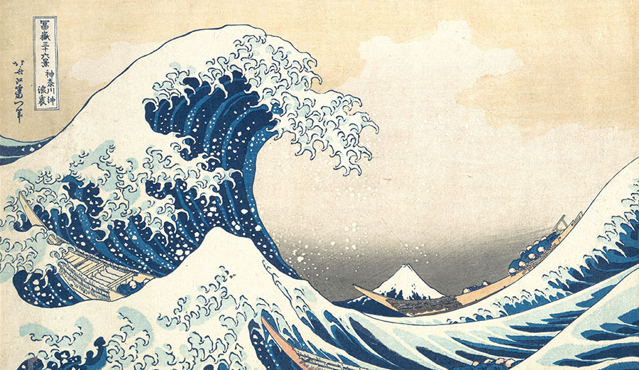 Hokusai’s great wave