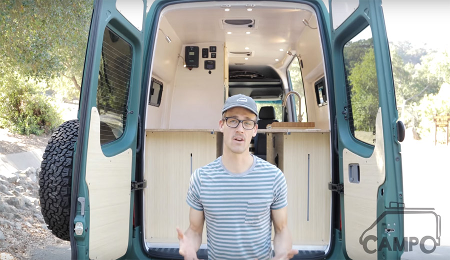 Check Out This Sprinter Van Conversion With Kitchen and an Actual ...